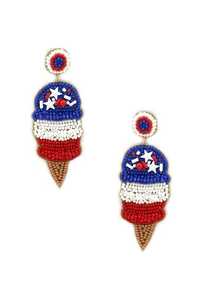 Hot Selling Boho Handmade Bead <b>Earrings</b> Women Party And Casual Wear At <b>Cheap</b> Price - Product Image 3