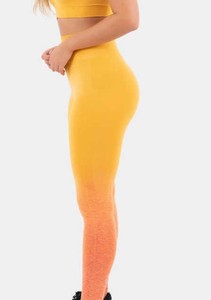 Seamless Knitted Scrunch Butt Casual Sports Leggings Women 100% Cotton Breathable High Waist <b>Tummy</b> <b>Control</b> Yoga Fitness Gym - Product Image 5