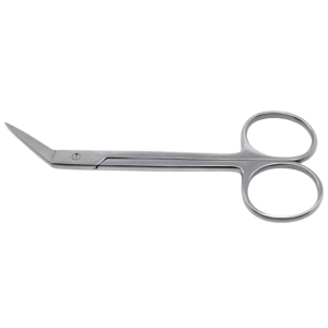 Tijeras Quirúrgicas Dentales Kelly Anguladas de Acero Inoxidable con Mango de Anillo y Punta Afilada Curva de 7 Pulgadas, Aprobadas por OEM, CE e ISO - Product Image 4