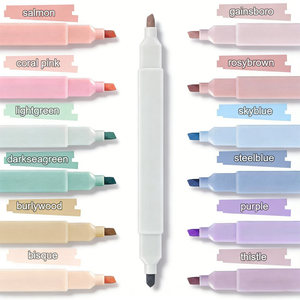 Marcadores de Biblia Multifuncionales Personalizados al por Mayor, Marcadores de 6 Colores, Marcadores <span class=keywords><strong>Pastel</strong></span> - Product Image 3