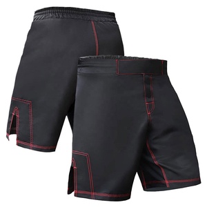 Pantalones Cortos Unisex para Artes Marciales Mixtas, MMA, Muay Thai, Entrenamiento, Gimnasio, Sostenibles, Ecológicos, Spandex/Poliéster de Alta Calidad - Product Image 4