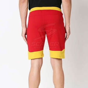 Shorts de sport décontractés pour hommes, 100% coton, respirants, séchage rapide, pour la salle de sport, la course à pied, les sports et le style de vie actif - Product Image 4