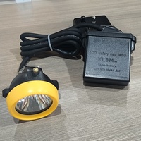 Lámpara Minera LED Recargable KL8M a Prueba de Explosiones, Lámpara de Cabeza para Minería, Lámpara de Casco de Seguridad, Lámparas Mineras con Cable