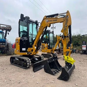 Miniexcavadora CAT de alta calidad de 1.7 toneladas, 1.8 toneladas, 2 toneladas, excavadora hidráulica pequeña, equipo de construcción totalmente funcional y probado. - Product Image 6