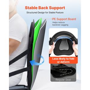 "2 Pack Universal Paddle Board Seat with 0.5" Thick Padding & Back Support-Sit Top <b>Cushion</b> with <b>Storage</b> Bag" - Product Image 3