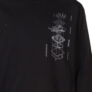 เสื้อยืดแขนยาวผ้าฝ้าย 100% ขนาดสั่งทำได้ รุ่น High Street เป็นมิตรกับสิ่งแวดล้อม พิมพ์ลายตามสั่ง น้ำหนัก 220 กรัม ผ้าสองชั้น สำหรับผู้ชาย - Product Image 5