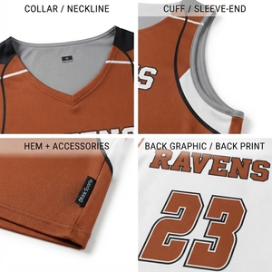 Camiseta de Lacrosse Reversible de Malla Transpirable para Hombre - Uniforme Personalizable para Club o Escuela - Product Image 4