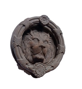 Battant de porte antique en fonte en forme d'abeille, battants de porte élégants - Product Image 6