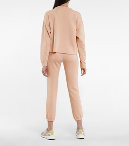 Sweat-shirt court surdimensionné à col rond en molleton bouclette à ourlet brut pour femme – Collection personnalisée - Product Image 2