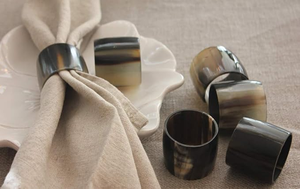 กำไลข้อมือเขาควาย FAIZA CRAFT เป็นมิตรกับสิ่งแวดล้อม สีธรรมชาติ ปรับแต่งขนาดได้ เรซิ่นแพลตตินัม ชุบแพลตตินัม ของขวัญวันแม่ - Product Image 5