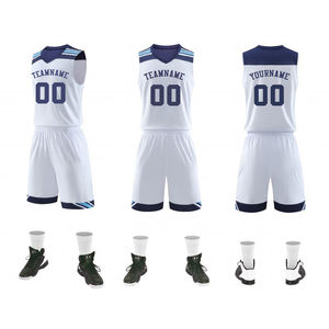 Camisetas de Baloncesto Personalizables Unisex para Adultos - 100% Poliéster, Impresión por Transferencia de Calor, Transpirables, de Secado Rápido, Anti-UV, Antibacterianas - Product Image 1