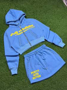 custom <b>embroidery</b> two-piece zip cargo shorts and short sleeve jacket <b>sets</b> printed polyester nylon windbreak tracksuit for men - Product Image 4