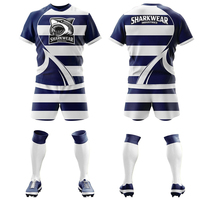 Seragam Rugby Edisi Baru yang Sedang Tren, Ringan, Cepat Kering, Bahan Polyester Bernapas, Berkualitas Tinggi