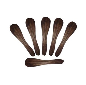 Cuillère en bois, accessoire de cuisine polyvalent conçu pour les fonctions culinaires quotidiennes et une présentation pratique des repas - Product Image 1