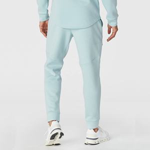 กางเกงสเวตเตอร์ลำลองรัดรูปของผู้ชายกางเกงวิ่งออกกำลังกายชุดออกกำลังกายกางเกงปักลายออกแบบได้ตามต้องการ - Product Image 3