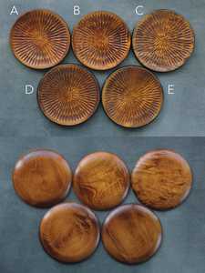 Platos de Madera Maciza de Alta Calidad, Platos de Servicio de Comida de Lujo para Bodas, Utensilios de Cocina para el Hogar, Precio al por Mayor - Product Image 6