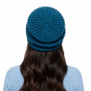 High Quality Unisex 100% Acrylic Jacquard Knit Soft Warm Breathable <b>Waterproof</b> Stretchable Adjustable Winter <b>Beanie</b> Cap - Product Image 3