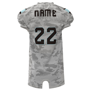 Custom American Football Uniform <b>Camo</b> Jersey Pants Set Sublimation Team Sportswear - Product Image 4
