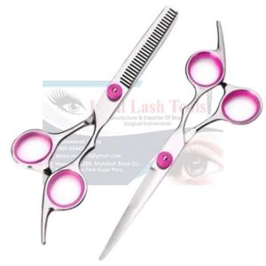 Ciseaux de salon pour hommes et femmes, outils et accessoires capillaires pour barbier, salon de beauté - Product Image 2