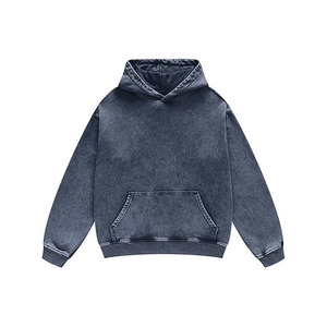 Sweat-shirts à capuche en coton vintage, délavés (effet dur et doux), coupe ample, décontractés, style gothique, Y2K, pour hommes, femmes et unisexe, personnalisables - Product Image 1