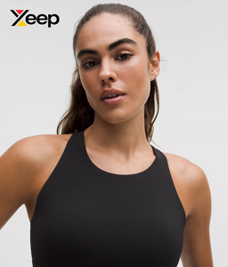 XEEP High Quality Women Yoga Sports <b>Bra</b> XC-SB-169 Solid Simple Breathable Adjustable <b>Straps</b> Removable Pads High Support Quick - Product Image 3