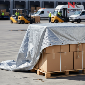 Bâche de protection pour marchandises résistante aux hautes températures, bâche de protection pour marchandises pour stockage extérieur, climat désertique - Product Image 1