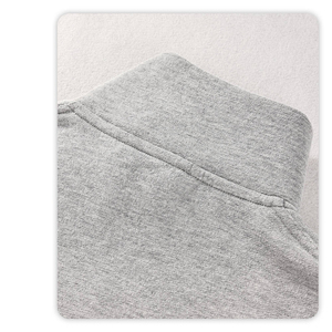 Sudadera con cremallera para hombre de alta calidad, 360 Gsm, peso pesado, hombro caído, sudaderas con cremallera, bordado personalizado - Product Image 3