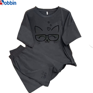 Ensemble décontracté unisexe 2 pièces personnalisé, nouvelle mode, t-shirt à manches courtes et short, survêtement imprimé - Product Image 6