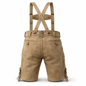 Lederhosen de Piel de Ciervo Personalizados al por Mayor para Hombre y Mujer - Servicio OEM con Logotipo y Etiquetas Personalizados, Lederhosen de Alta Calidad - Product Image 2