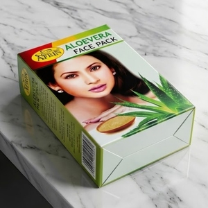 Afrin aloevera มาสก์หน้าสำหรับผิวกระจ่างใสหน้ากากดินสมุนไพรธรรมชาติสำหรับทำความสะอาดล้ำลึกควบคุมสิวไวท์เทนนิ่ง - Product Image 3