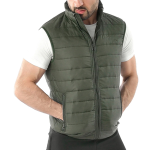 Customized Men's Sleeveless Puffer <b>Jacket</b> with Water Resistant Fabric for <b>Winter</b> Outdoor Wear Men's <b>Jackets</b> - Product Image 4