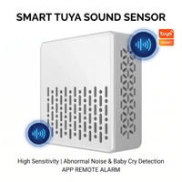 Détecteur de pleurs de bébé intelligent WiFi, capteur sonore, moniteur de bruit domestique, alarme à distance, détecteur de sons anormaux pour la maison