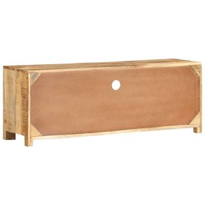 Mueble para TV Mediano de Madera de Mango Sólida Natural, Diseño Elegante - Product Image 4