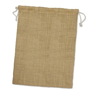 Natural Drawstring <b>Bags</b> Wholesale Burlap Gift Drawstring Pouch Jute <b>Bags</b> with <b>String</b> - Product Image 1