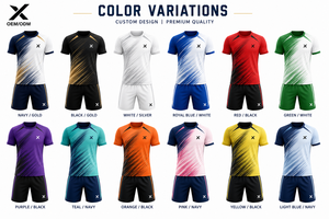 ชุดเสื้อฟุตบอล X Men แขนสั้น คอกลม ผ้าโพลีเอสเตอร์พิมพ์ลายแบบ Sublimation ระบายเหงื่อได้ดี ชุดกีฬา รับผลิตแบบ OEM/ODM - Product Image 5