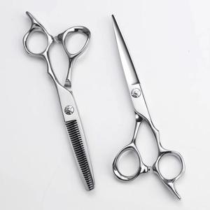 Top Grade Hairdressing Scissors <b>Set</b> <b>Barber</b> Cutting and Thinning Shears High Precision Salon Styling Kit And Custom Logo. - Product Image 3