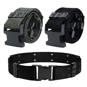 Custom Wholesale Adjustable Waist Duty Work Quick Release Security Utility Tactical Belts For Men