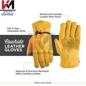 Guantes de Trabajo Duraderos, Guantes de Seguridad Resistentes a Cortes, Guantes con Agarre para Trabajadores de Almacén, OEM Personalizado - Product Image 4