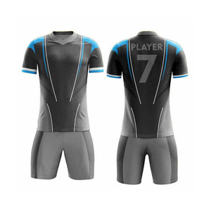 Uniforme de Fútbol para Hombre, Uniforme de Fútbol de Tela Suave para Equipo Escolar, Ligero y Cómodo, Estilo para Partido - Product Image 1
