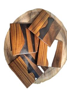 ชุดจานรองแก้วเรซิ่นอีพ็อกซี่ทำมือ Zahra Luxe ดีไซน์หรูหรา สำหรับตกแต่งโต๊ะอาหารที่บ้าน ที่ทำงาน และเป็นของขวัญในโอกาสพิเศษ - Product Image 2