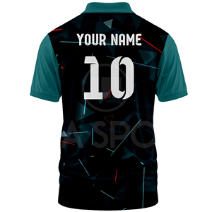 Latest 2026 Custom Cricket Shirt Jersey Manufacturer Breathable Quick Dry Uniform Sublimation Player <b>Name</b> Team 100% Polyester - Product Image 3