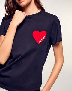 Camiseta de Mujer con Diseño Personalizado y Serigrafía, 100% Algodón Suave, Transpirable, Manga Corta, Informal, con Estampado Gráfico, Superventas - Product Image 5