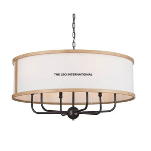 Lustre moderne en fer massif pour intérieur, lampe suspendue pour salle à manger, décoration de hall d'hôtel de luxe moderne, lumières de mariage - Product Image 5