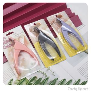 Coupe-ongles en forme de U couleur macaron, coupe-bordures pour faux ongles, ciseaux à ongles en acrylique, outils en acier inoxydable - Product Image 4