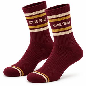 Chaussettes de sport personnalisées avec logo, chaussettes de randonnée rembourrées, chaussettes de compression pour la course à pied, pour hommes et femmes - Product Image 4