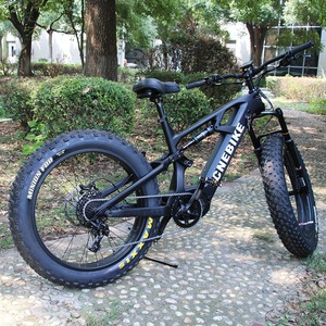 Bicicleta Eléctrica de Montaña de Fibra de Carbono con Suspensión Completa de 11 Velocidades, Motor Bafang de 1000W, Neumáticos Anchos, Personalizada para Todoterreno, Directo de Fábrica - Product Image 3