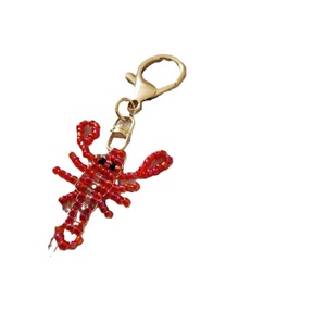 Llavero Decorativo de Cuentas de Vidrio Hecho a Mano, Adorno Navideño, Accesorio Ecológico - Product Image 3