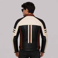 Veste en cuir élégante et tendance pour hommes, de haute qualité, confortable, style décontracté, pour l'hiver.