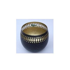 Pot votif en métal découpé au laser personnalisé décoration de la maison bougeoir porte-lumière de thé avec variété de modèles de couleurs de style sur commande - Product Image 2