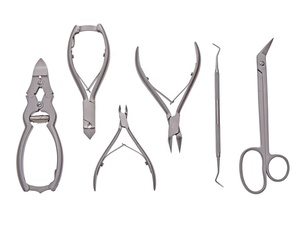Ensemble d'instruments chirurgicaux pour manucure et pédicure, réutilisables, en acier inoxydable, fournisseur d'ensembles chirurgicaux pour manucure et pédicure. - Product Image 6
